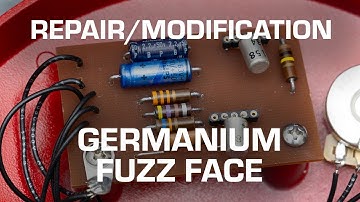 Full Repair and Modification, Dunlop Germanium Fuzz Face!