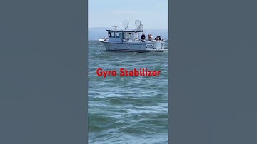 Gyro stabilizer in a beam sea!