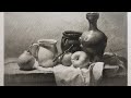 Still life drawing with pencil | Time-lapse