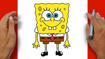 How to Draw SPONGEBOB Easy Step-by-step | Spongebob Squarepants 