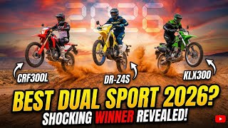 Honda CRF300L vs Suzuki DR-Z4S vs Kawasaki KLX300 – Best Dual Sport Bike Comparison 2026