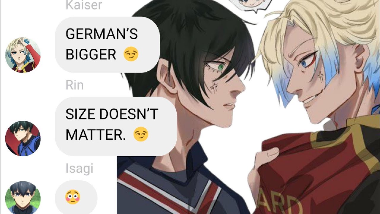 Kaiser And Rin If Kaiser and Rin Had a Crush on Isagi | Blue Lock Text Story - YouTube
