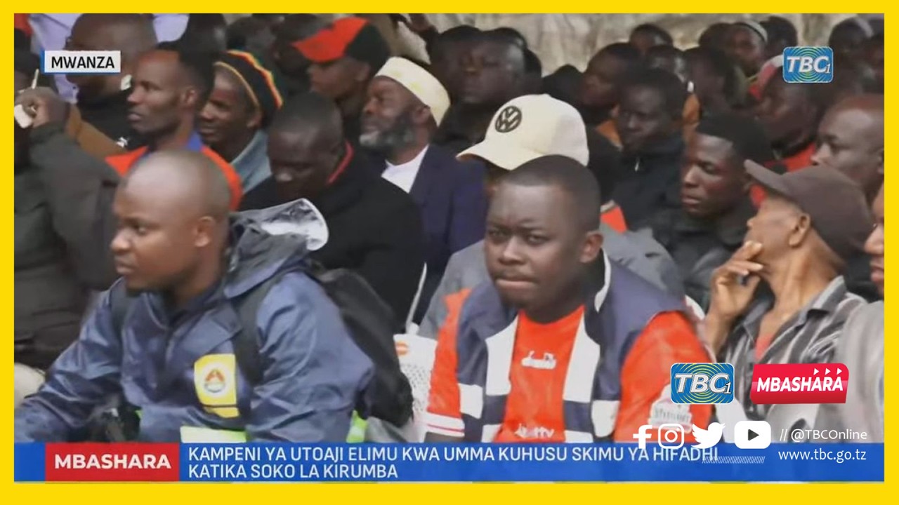 🔴#TBCLIVE: KAMPENI YA UTOAJI ELIMU KWA UMMA KUHUSU SKIMU YA HIFADHI KATIKA SOKO LA KIRUMBA