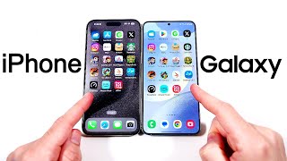 iPhone 15 Pro Max vs Galaxy S24 Plus Speed Test