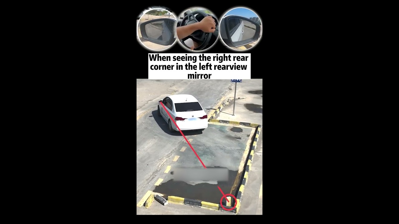 One Trick To Teach You Park Quickly Shorts Car Driving Tips Tutorial