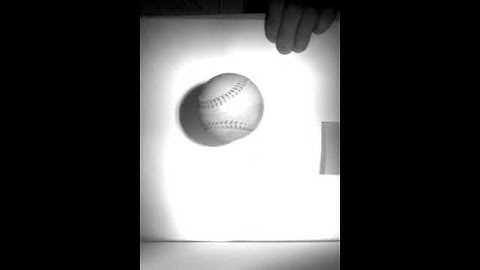 DITECT HAS-EF High-Speed Camera 1400fps Baseball Dropping #HighSpeedCamera #SlowMotion
