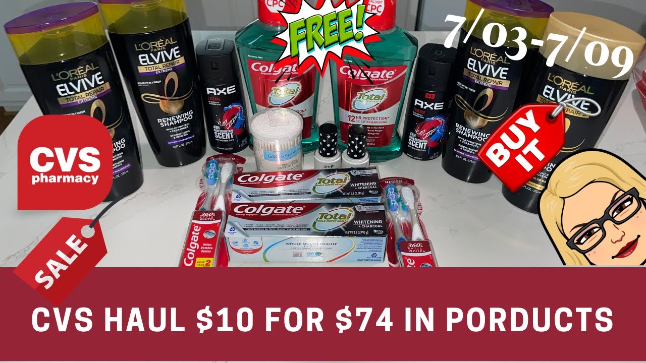 🔥Amazing CVS Couponing Haul🔥 this Week 7/037/09🛒Digital and Paper