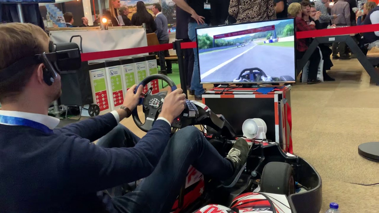 Virtual reality kart race simulator van streetkarting.nl YouTube