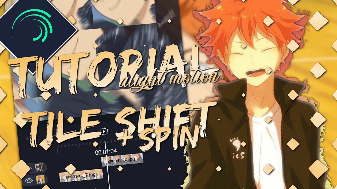 Tutorial tile shift + spin || alight motion - YouTube