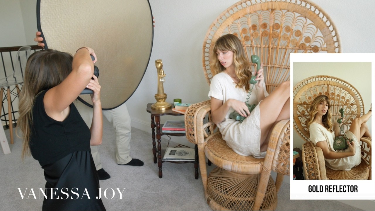 5 EASY and powerful ways to use a reflector for portrait photography 