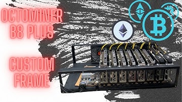 Octominer B8 Plus Custom Mining Frame | 8GPU Mining Rig | 1660 super 2060 1660ti