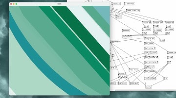 Pure Data + GEM audio reactive patch