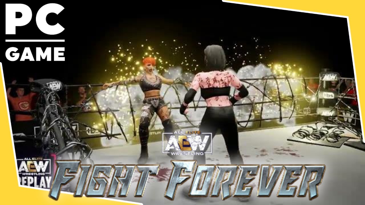 Selene vs. Ruby Soho! - AEW Fight Forever: Exploding Barbed Wire Death ...