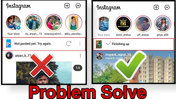Reels Video Post nahi Ho Raha Hai || Reels Video Upload Problem Solve | Not Posted Yet Try Again 👍