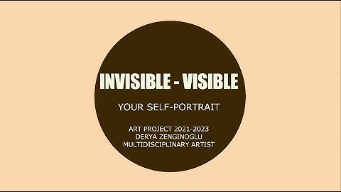 INVISIBLE - VISIBLE #selfportraits #selfportrait