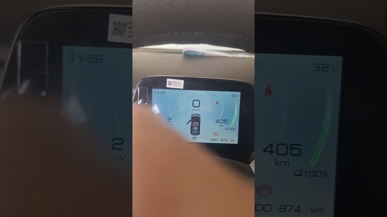 🚗⚡BYD DOLPHIN - CONHEÇA OS INDICADORES DO PAINEL CENTRAL