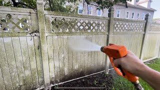 How to Wash Vinyl Fence