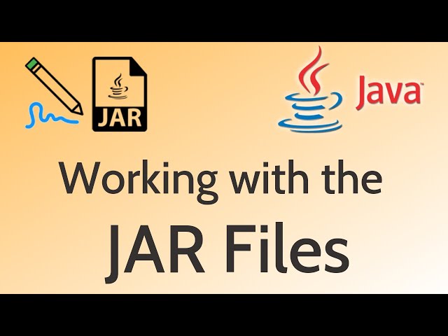 How to Work with the JAR Files | How to Run Project using Runnable JAR File class=