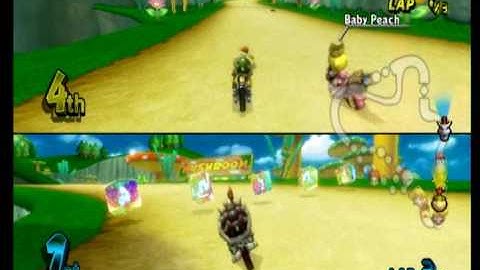 Mario Kart Wii 2 Player Custom Tracks Part 1