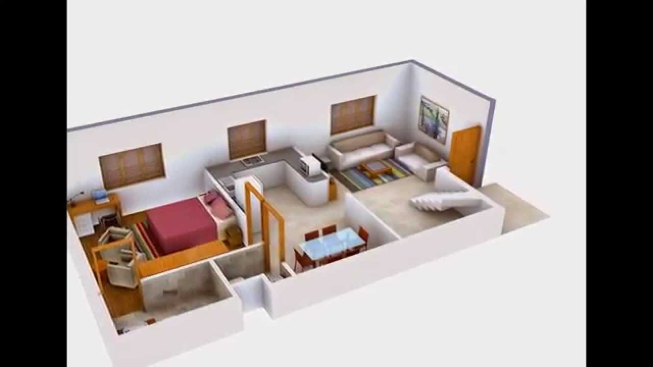  3D  Interior Rendering  of House  Floor Plans  YouTube