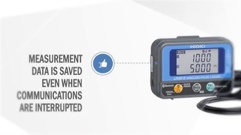Hioki LR8512 Wireless Pulse Logger