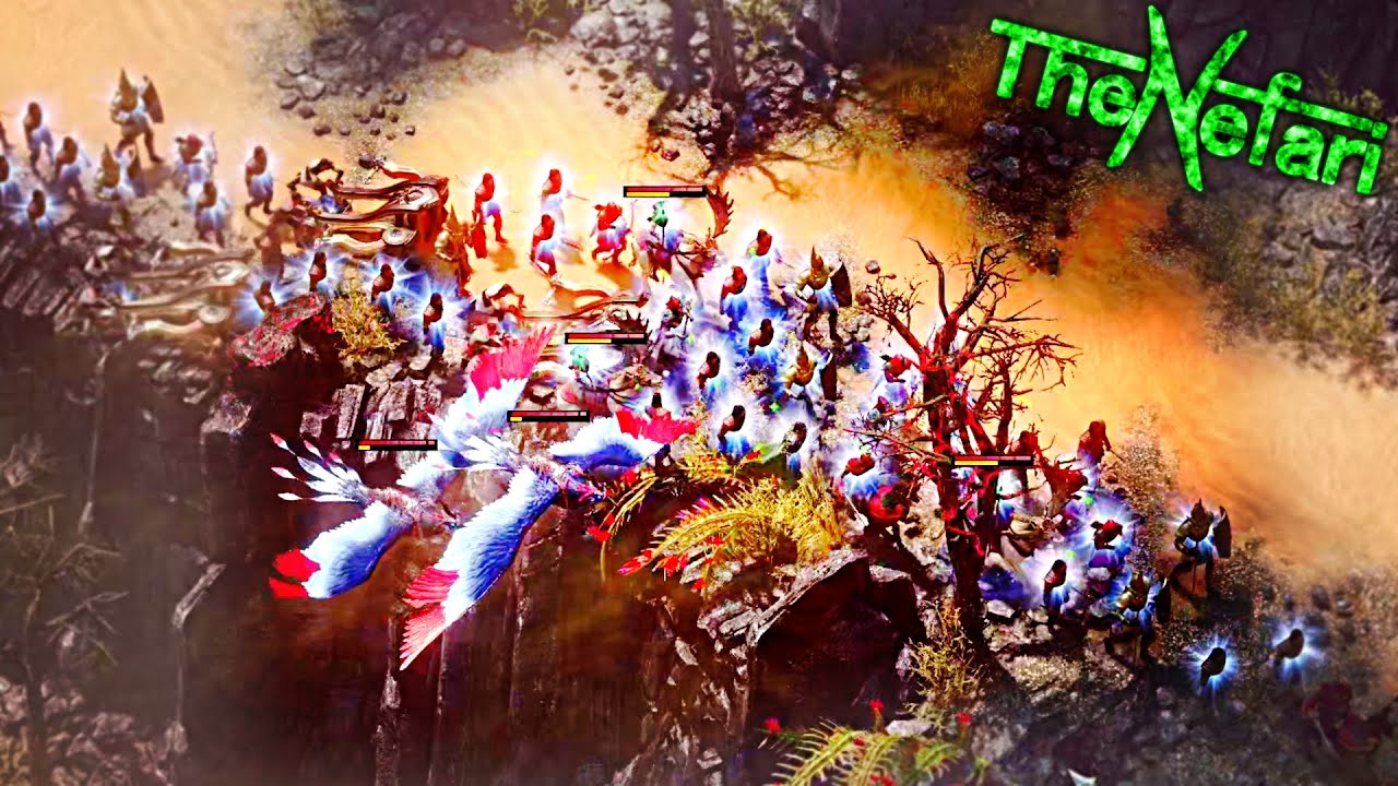 Tusk Hunter Waves in Red Meadow - Spellforce 3 Fallen God Let's Play Part 21