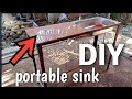 DIY  portable sink