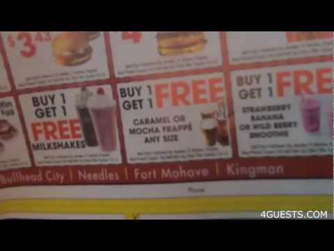 McDONALDS FRAPPE ~ BUY ONE GET ONE FREE COUPON, ADSPAY