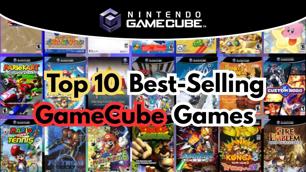 "Top 10 Best-Selling Nintendo GameCube Games of All Time (Ranked by Sales)"