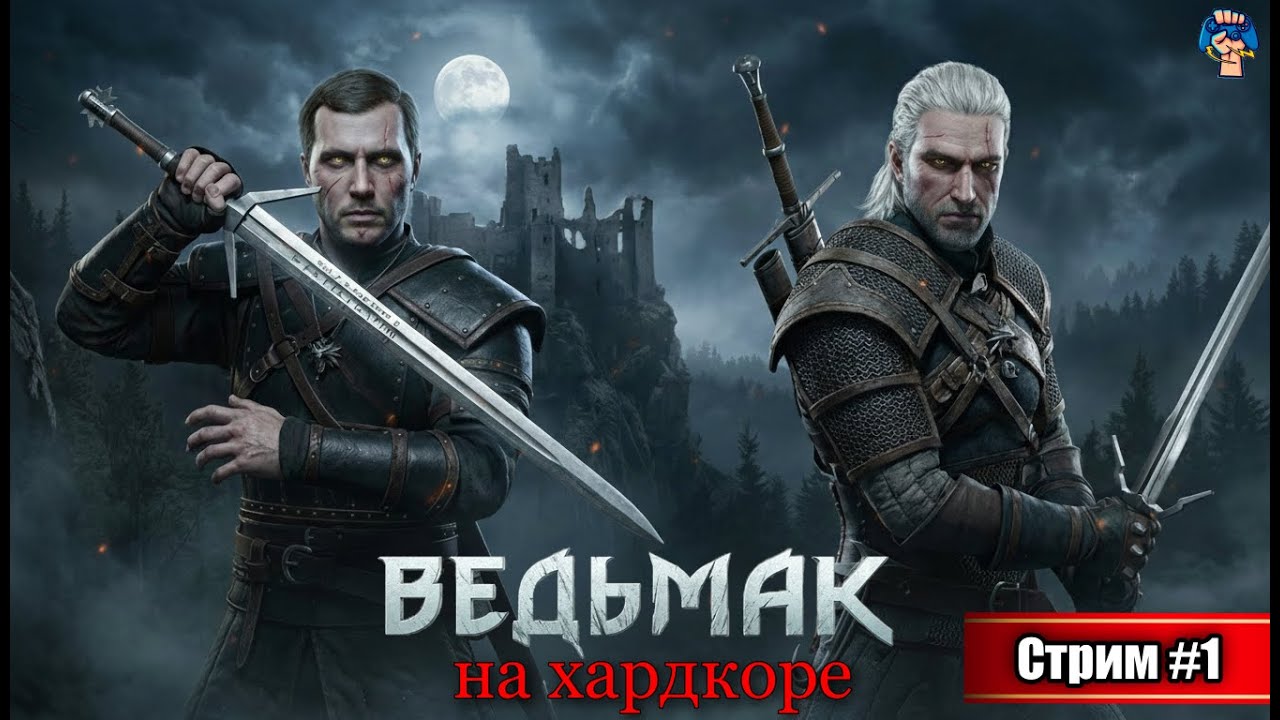 ВЕДЬМАК 1: ХАРДКОР И БОЛЬ 💀 | Начало Пути (Стрим #1)