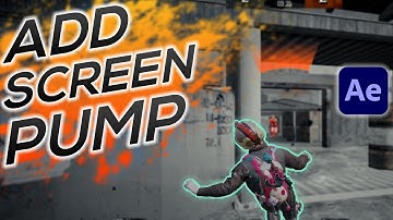 How To Add Screen Pump Effect in PUBG Montage | Bass Shake After Effects Tutorial | Hindi