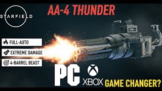 The AA-4 Thunder Changes EVERYTHING (Starfield Shotgun Mod Review)