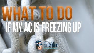 What To Do If My AC Is Freezing Up  Buehler Air Conditioning