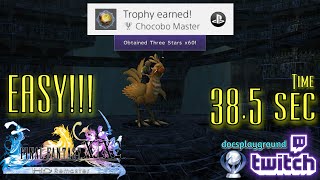5 Chest EASY! Chocobo MASTER Trophy Best Score! 2022 [FINAL FANTASY X HD Remaster]