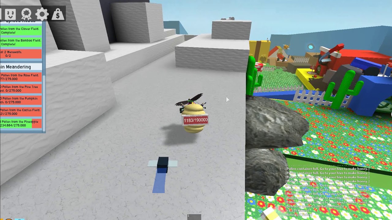 All Free Ticket Locations In Bee Swarm Simulator Youtube - all free ticket locations 25 million bee mask roblox