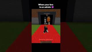 MY FRIEND IS A BOSS IN MINECRAFT