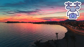 Puerto de Mazarrón Sunset | Drone footage