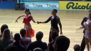 Campionati italiani Latini 2016 14/15 A Federica Zullo & Vincenzo Borbone chachacha