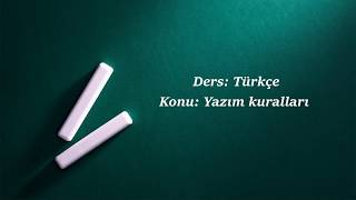 Ürkçe Büyük Harfleri̇n Yazimi Şi̇mdi̇ Daha Kolay Ezber Yok