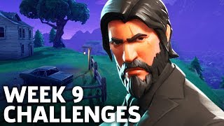 Fortnite Battle Royale Season 3 Week 9 Challenges Walkthrough
