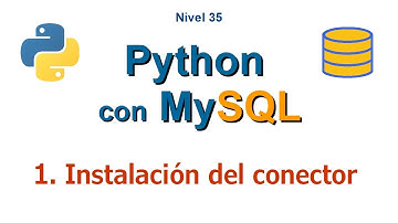 Nivel 35 - Python con Mysql - Reto 1 - Instalar el conector mysql-connector-python