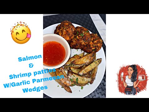 Salmon and Shrimp Patties