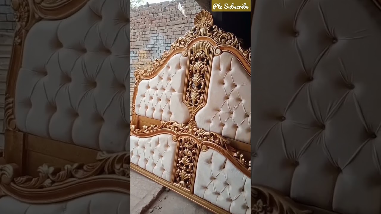 A New Article Ready to deliver. Wooden Poshish Bed Set