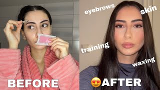 GLOW UP transformation in 24 hours! (+selfcare & skincare advice)