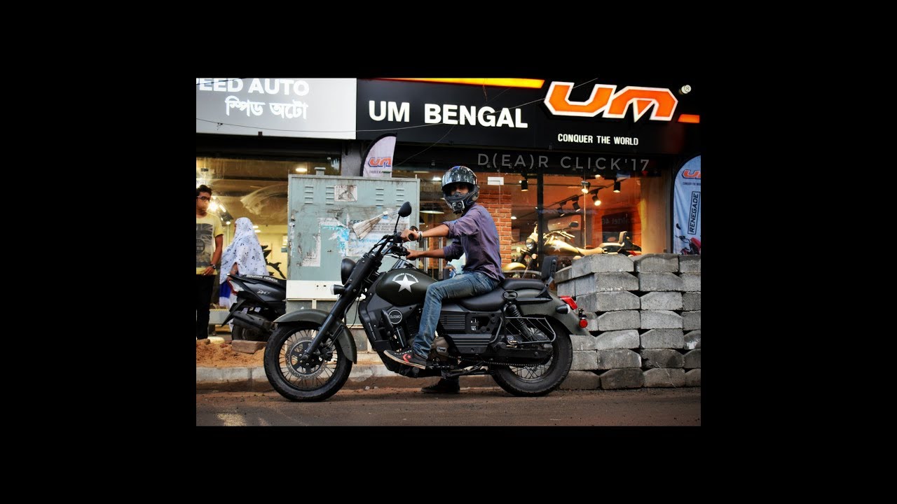 Riding the american Cruiser|| UM Renegade Commando|| Sports