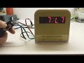 Vintage alarm clock radios. How the Duplex Display of the LM8560 works