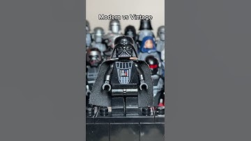 Modern vs Vintage Darth Vader #lego #shorts