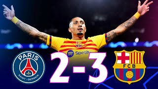 PSG vs Barcelona [2-3], UEFA Champions League Quarter-Final, 1st Leg - MATCH REVIEW