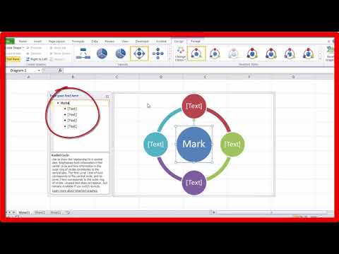 การสร้างแผนภาพ ด้วย Excel
