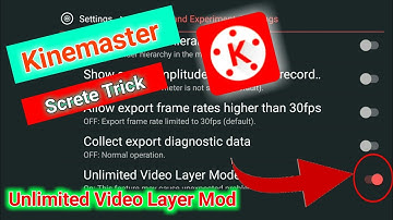 Kinemaster Enable Video Layer Mode | Kinemaster Best Trick to Enable Unlimited Video Layer.